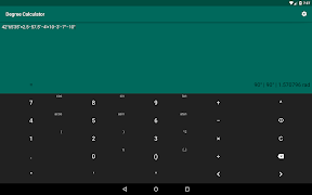 برنامه‌نما Degree Calculator عکس از صفحه