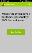 Borderline Test ポスター