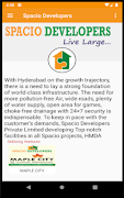 Spacio Developers اسکرین شاٹ 1