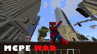 برنامه‌نما SpiderMan Mod for Minecraft عکس از صفحه