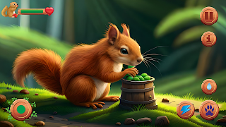 برنامه‌نما Wild Squirrel Simulator Game عکس از صفحه