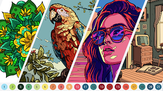 Color Tap: Coloring by Numbers screenshot 5