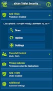 eScan Tablet Security ภาพหน้าจอ 2