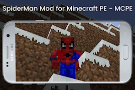 برنامه‌نما SpiderMan Mod for Minecraft PE عکس از صفحه