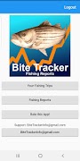 Bite Tracker Fishing Reports ポスター