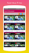 Multi View Watch Time Browser स्क्रीनशॉट 1