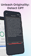 برنامه‌نما Detect GPT - AI Text Analyzer عکس از صفحه