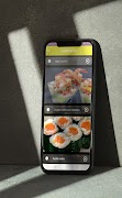 recette sushi poster