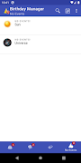 Birthday Manager imagem de tela 2