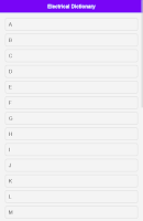 Electrical Dictionary ポスター