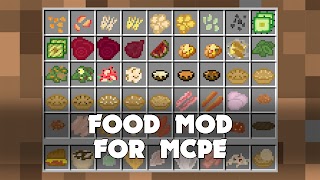 Food Mod for Minecraft PE اسکرین شاٹ 5