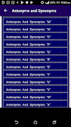 Learn Antonyms & Synonyms скриншот 5