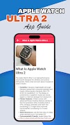 Apple Watch Ultra 2 App Guide تصوير الشاشة 3