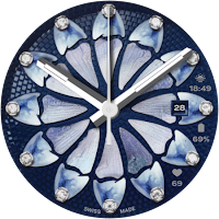 GRBL Elegant 3 Watch face ポスター