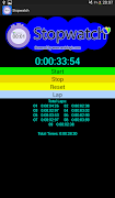 Stopwatch - Chronometer Ekran Görüntüsü 1
