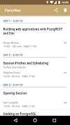 PGCon 2018 Schedule اسکرین شاٹ 3