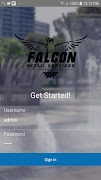 Falcon Riser الملصق
