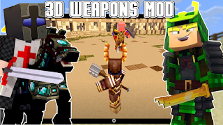 3D craft weapons mod 截图 7