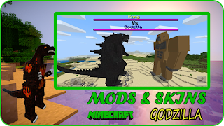 Mod Godzilla Minecraft 스크린샷 1