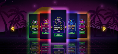Tic Tac Toe Glow Online Game 海報