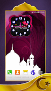 Muslim Analog Clock poster