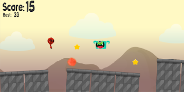 Red Robot Running ภาพหน้าจอ 1