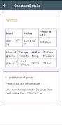 Science constants স্ক্রিনশট 3