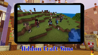 برنامه‌نما Addon Craft Sims Minecraft PE عکس از صفحه