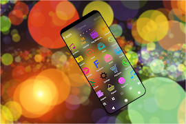 برنامه‌نما تم کامل HD ، تم رنگی عکس از صفحه