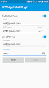 IP Widget Mail Plugin imagem de tela 1