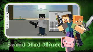 Sword Mod Addon Minecraft PE imagem de tela 2