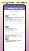 Rs Aggrawal Class 8 Math screenshot 7