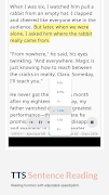 1 Schermata Plainly: Text Editor & TTS