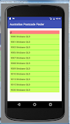 Australian Post Code Finder ภาพหน้าจอ 2
