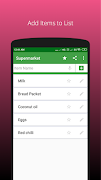 Grocery Shopping Multi List syot layar 2