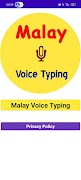 Malay Voice Typing poster