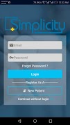 برنامه‌نما Simplicity EMR عکس از صفحه
