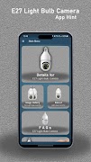 E27 Light Bulb Camera App Hint تصوير الشاشة 4