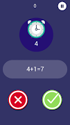 Speedy Math : Time Challenge تصوير الشاشة 1