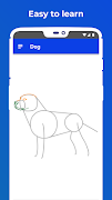 How To Draw a Simple Dog Ekran Görüntüsü 3