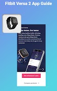 Fitbit Versa 2 App Guide capture d'écran 3