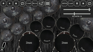 برنامه‌نما Drum kit metal عکس از صفحه