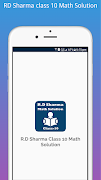 RD Sharma Class 10 Math poster