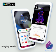 Fluir for Klwp Ekran Görüntüsü 4