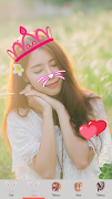 Cat Face & Heart Crown Stickers Best One Camera screenshot 7