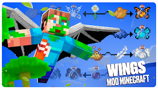 Wings Mod Addon for Minecraft capture d'écran 1