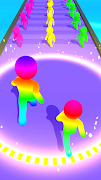 Crowd Switch - Color Run 3D اسکرین شاٹ 2