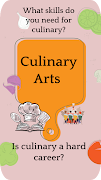 Culinary Arts پوسٹر