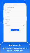 3 Schermata Authenticator App : 2FA & MFA