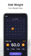Weight Diary - Weight Tracker تصوير الشاشة 1